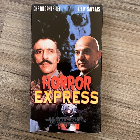 Horror Express Telly Savalas VHS Tape VCR classic movie - Picture 4 of 4